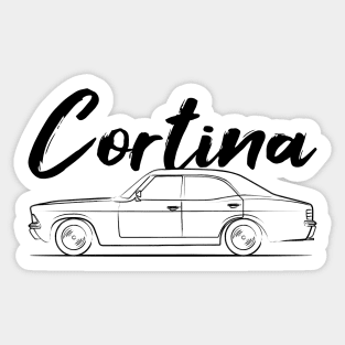 Classic Cortina MK3 Legend Sticker